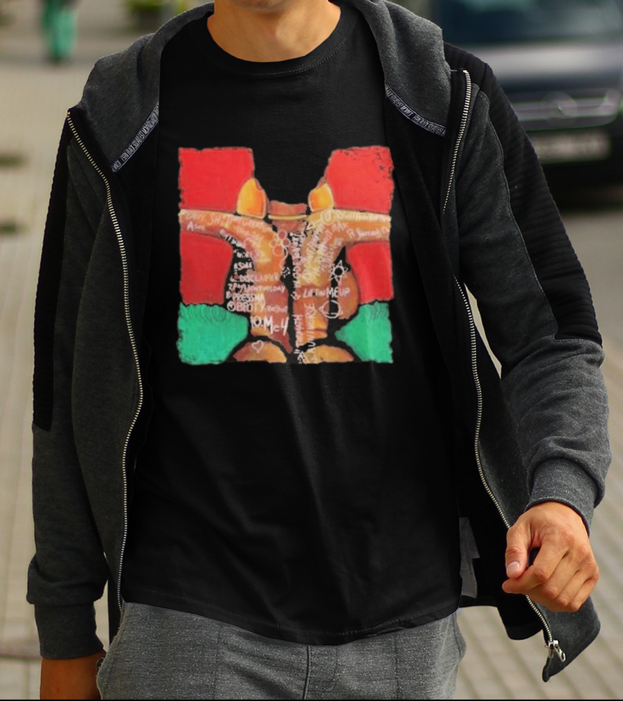 Jill Scott Golden Back Cover Art Twtmc Album T-Shirt