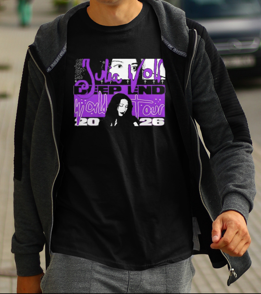 Julia Wolf 2026 The Deep End World Tour Dates T-Shirt