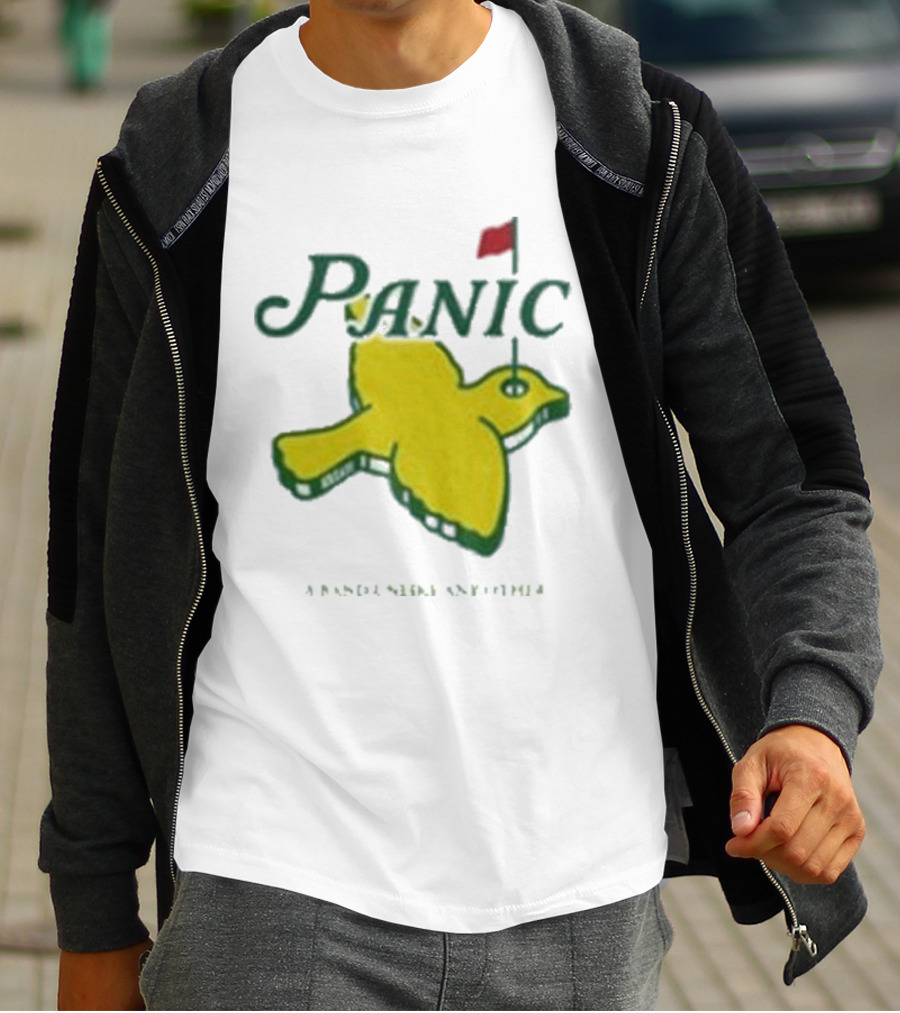 Panic Masters Area33 Bird And Flag T-Shirt