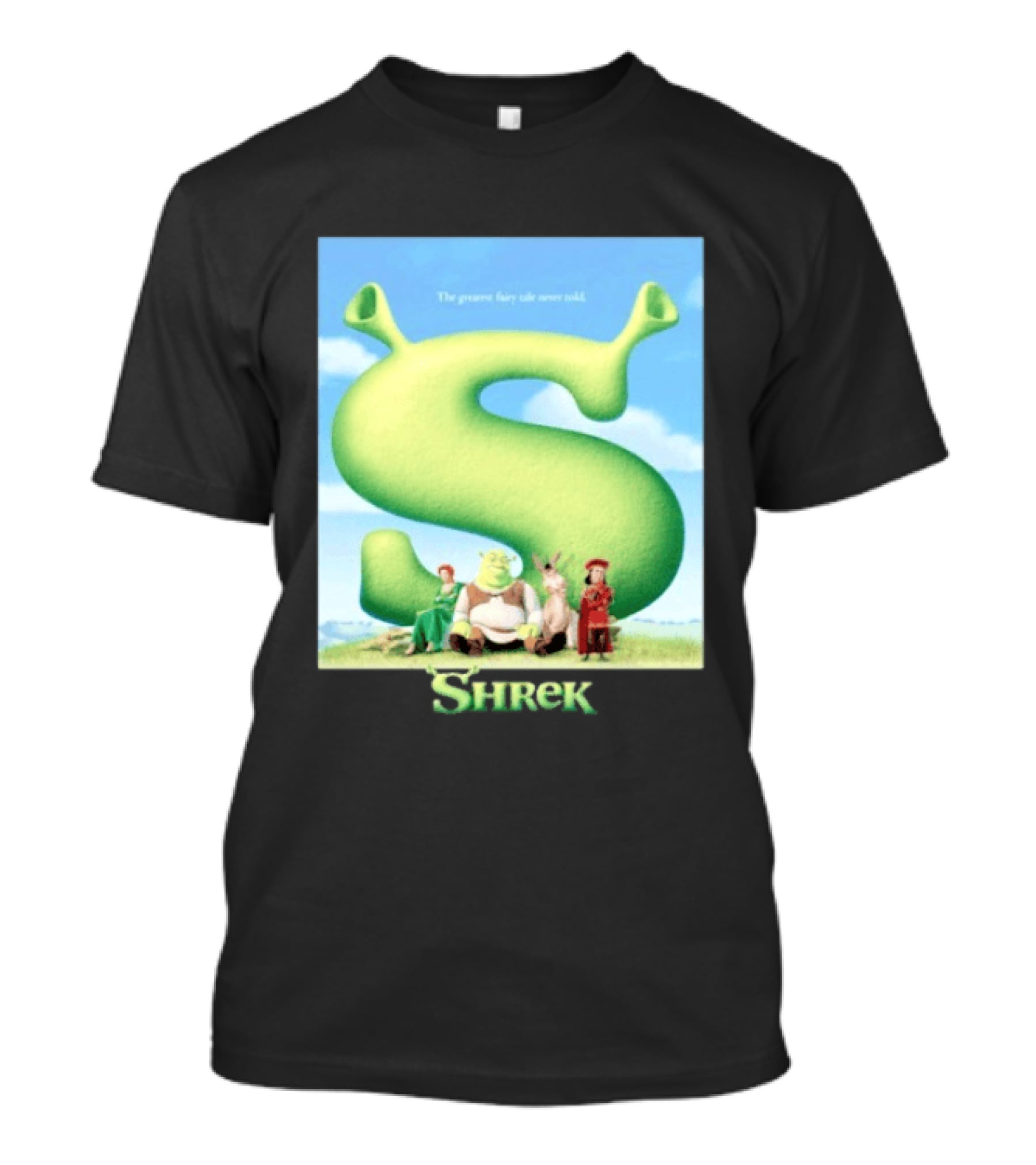 Shrek The Greatest Fairy Tale Never Told Movie Characters T-Shirt