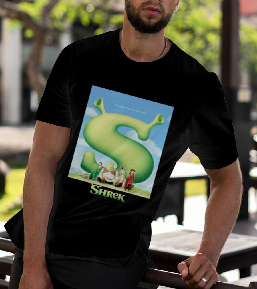 Shrek The Greatest Fairy Tale Never Told Movie Characters T-Shirt