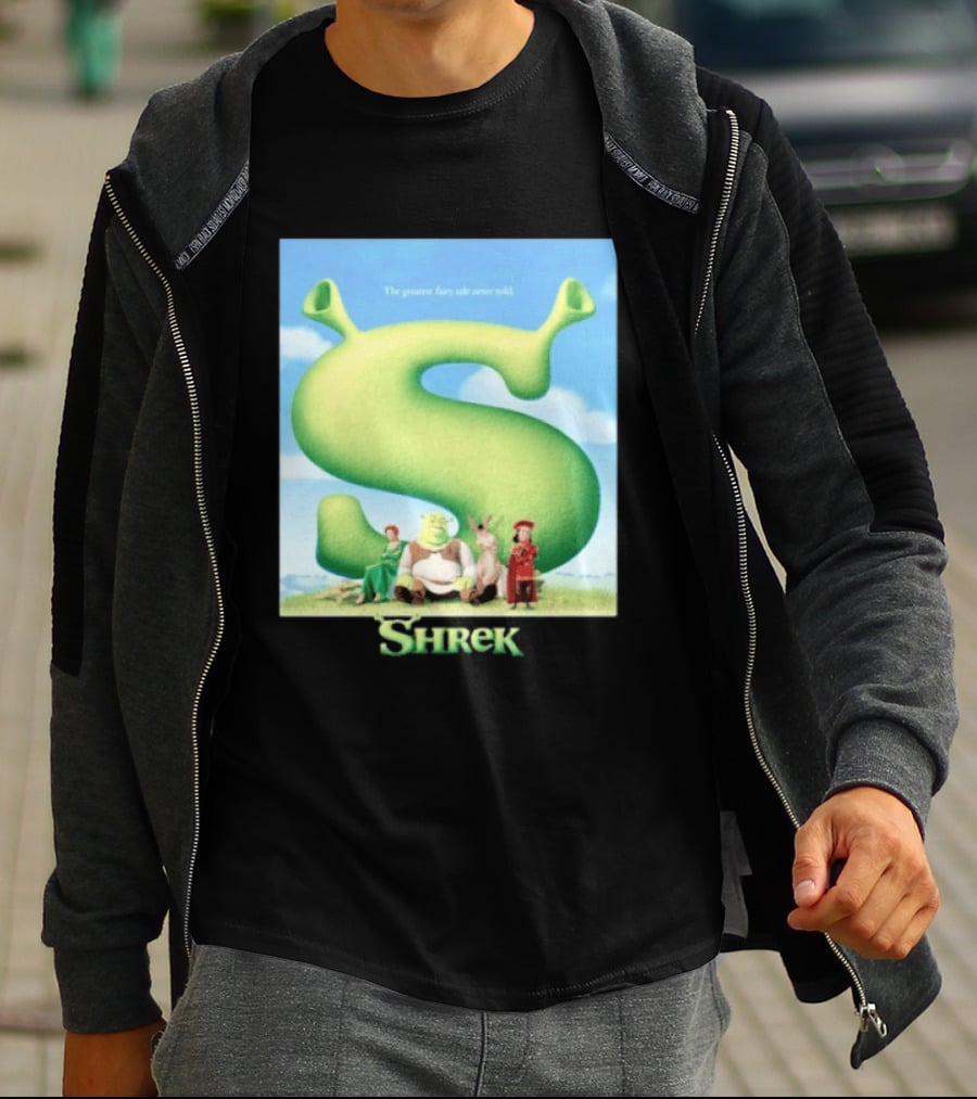 Shrek The Greatest Fairy Tale Never Told Movie Characters T-Shirt