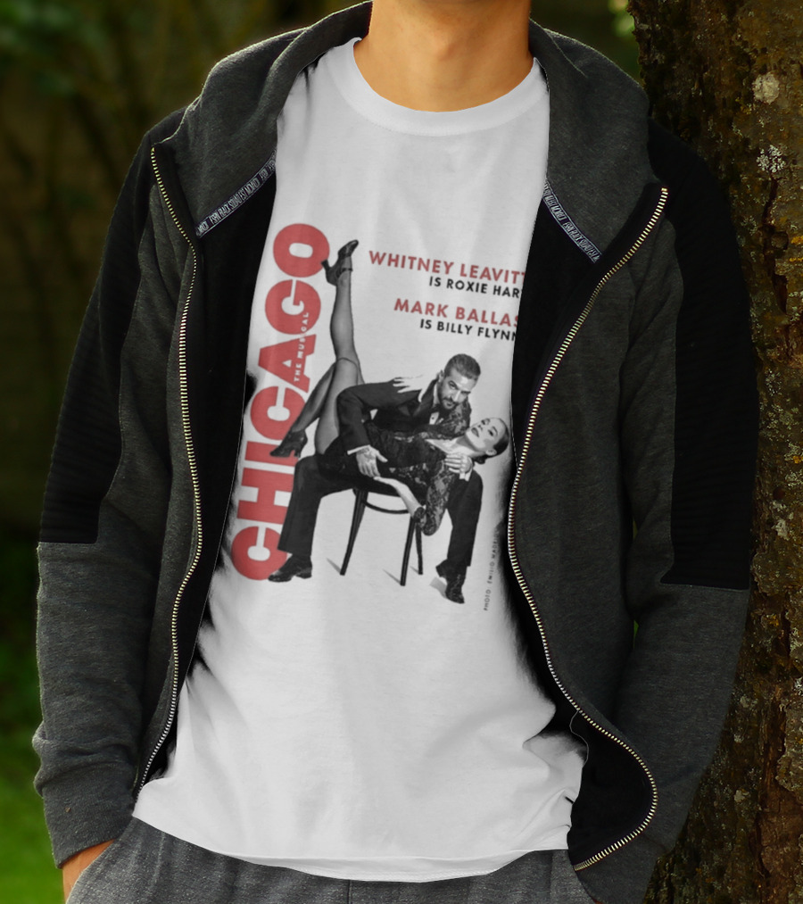 Chicago Whitney Leavitt Roxie Hart Mark Ballas Billy Flynn Emilio Madrid Photo T-Shirt