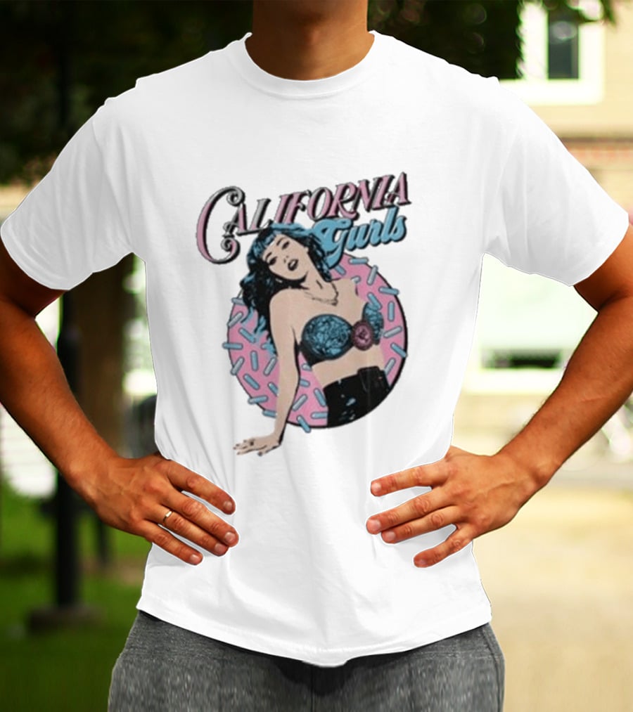 Katy Perry California Gurls Retro Pin Up T-Shirt