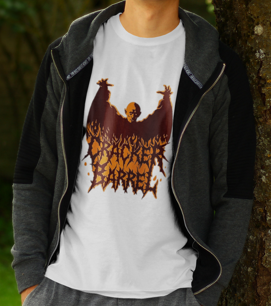 Kurt Barlow Cracker Barrel Fiery Vampire Horror T-Shirt