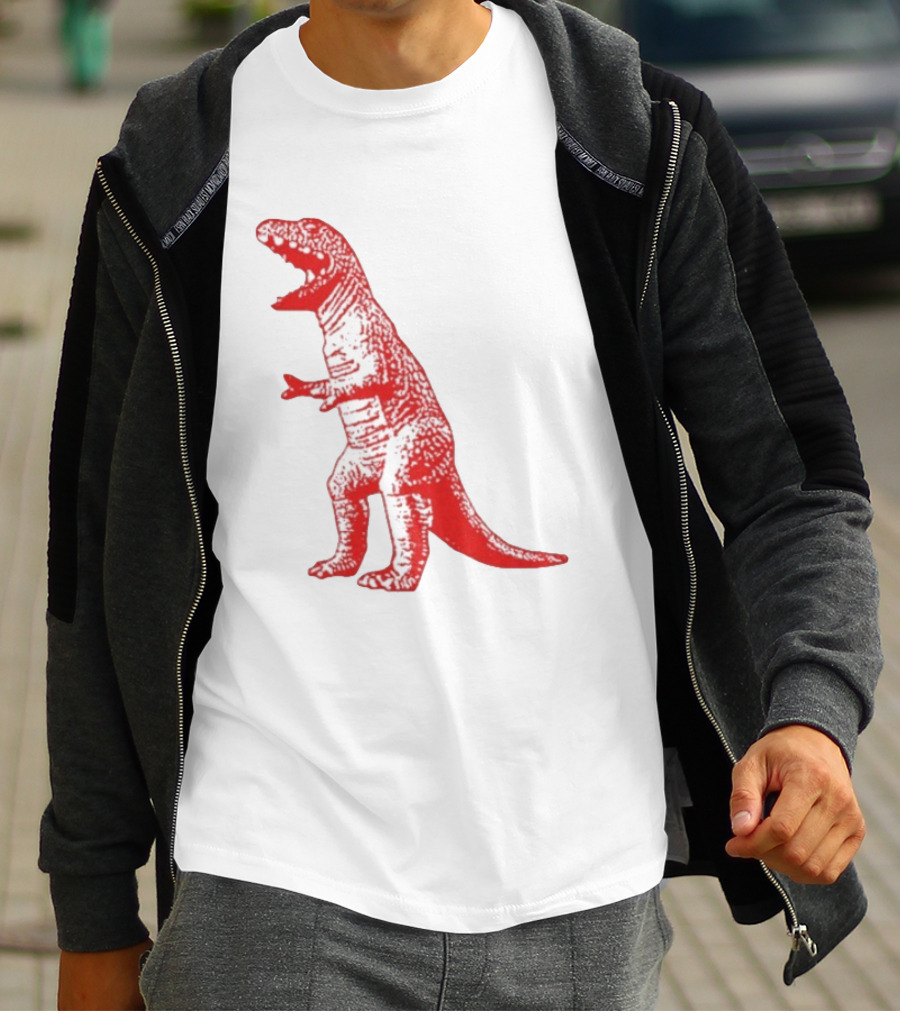 Red Rex Dinosaur Sheldon Cooper Bazinga T-Shirt