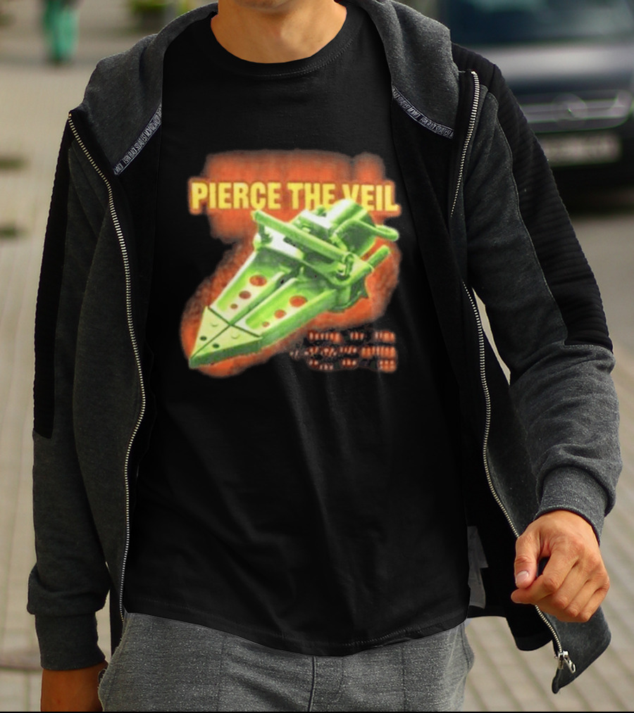 Pierce The Veil Jaws Movie Art Cover T-Shirt