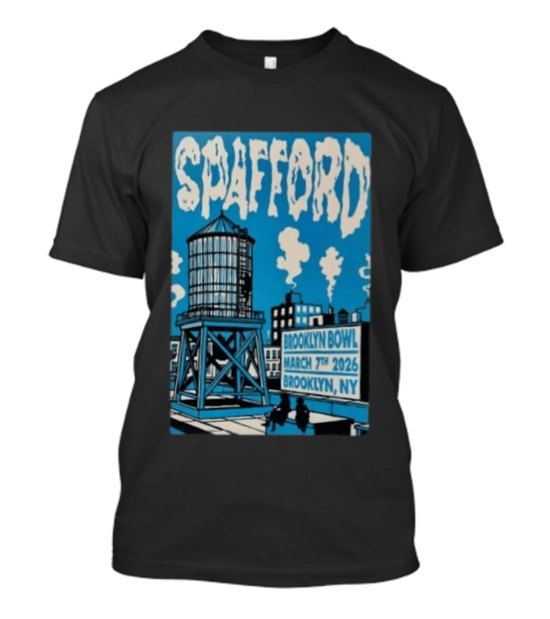 Spafford Brooklyn Bowl March 7th 2026 Brooklyn NY T-Shirt
