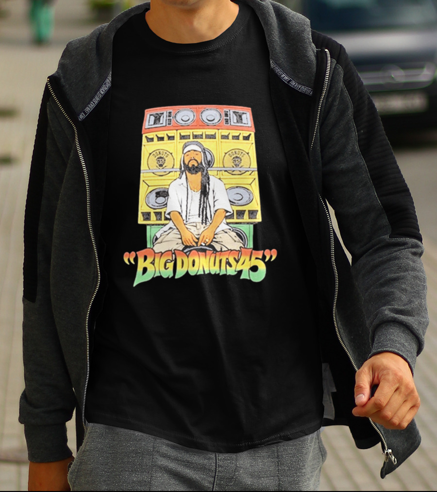 Esp Trickstar Big Donuts 45 Brutus Sound System Reggae Vibes T-Shirt