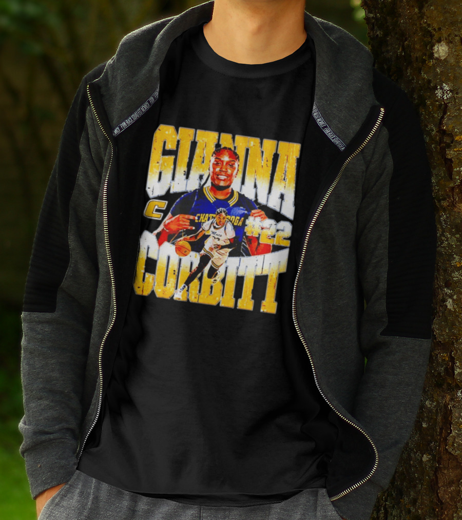 Gianna Corbitt Chattanooga Mocs #22 Basketball T-Shirt