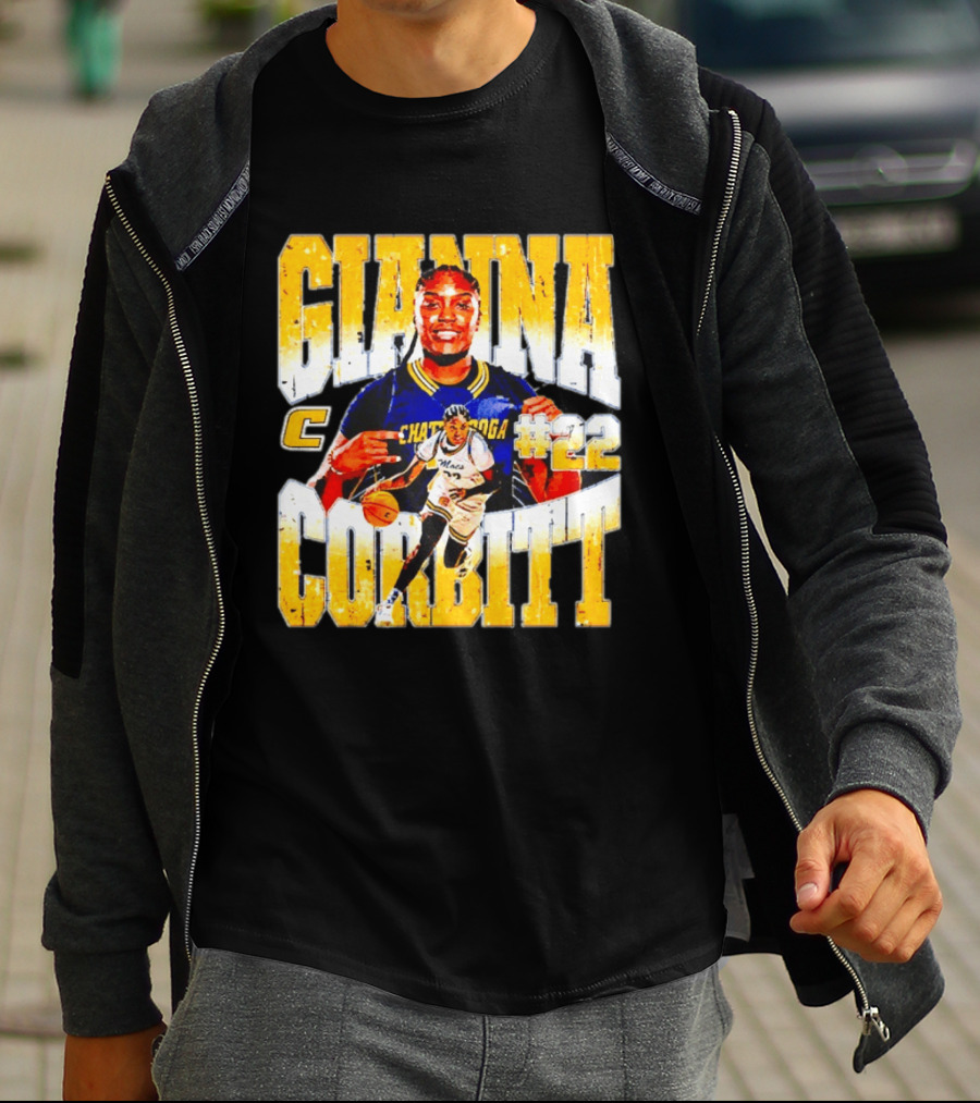 Gianna Corbitt Chattanooga Mocs #22 Basketball T-Shirt