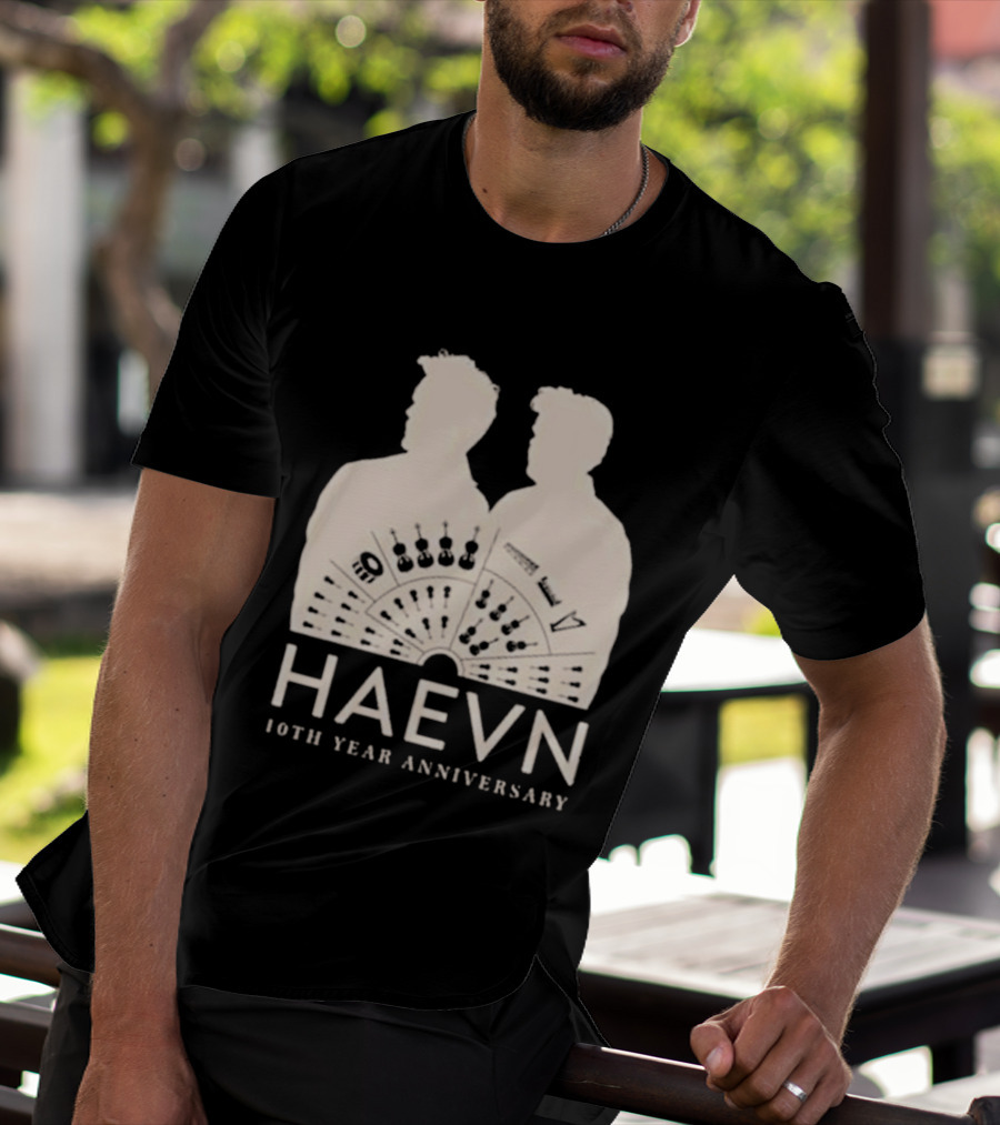 HAEVN 10th Year Anniversary Silhouette And Musical T-Shirt