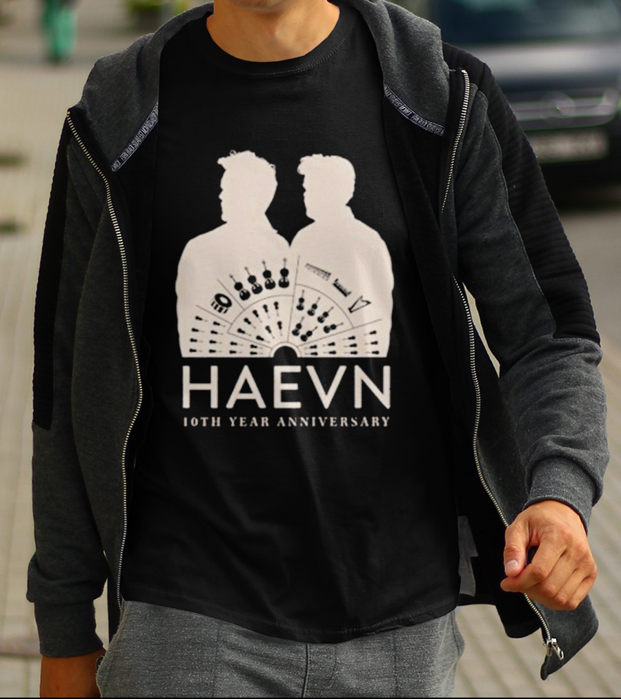 HAEVN 10th Year Anniversary Silhouette And Musical T-Shirt