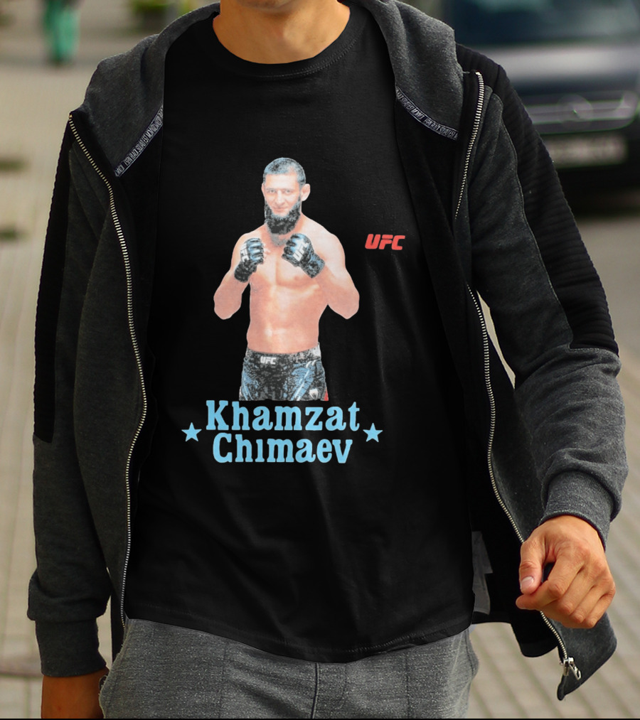 Khamzat Chimaev UFC Wacko Maria Collaboration T-Shirt