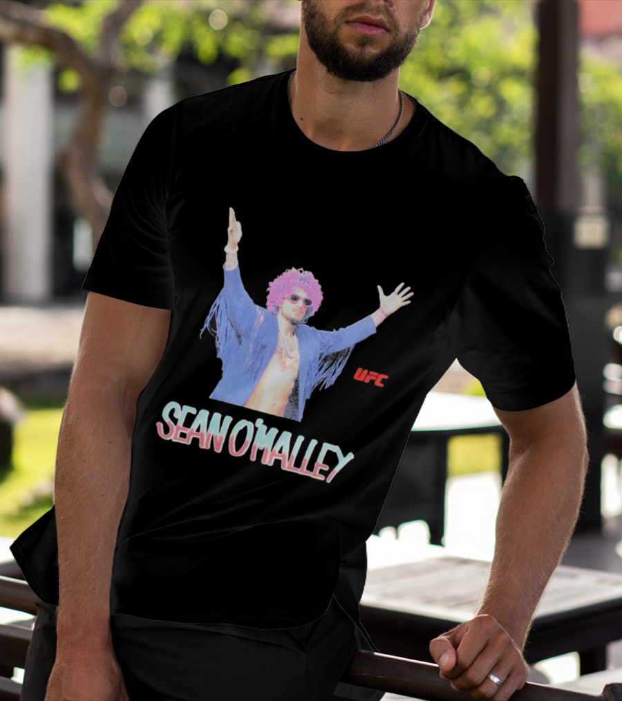 Wacko Maria UFC Sean O'Malley Pink Hair Fringe Jacket T-Shirt