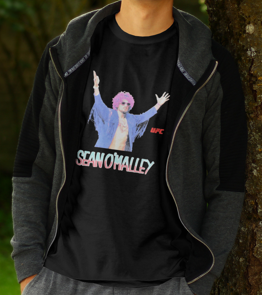 Wacko Maria UFC Sean O'Malley Pink Hair Fringe Jacket T-Shirt