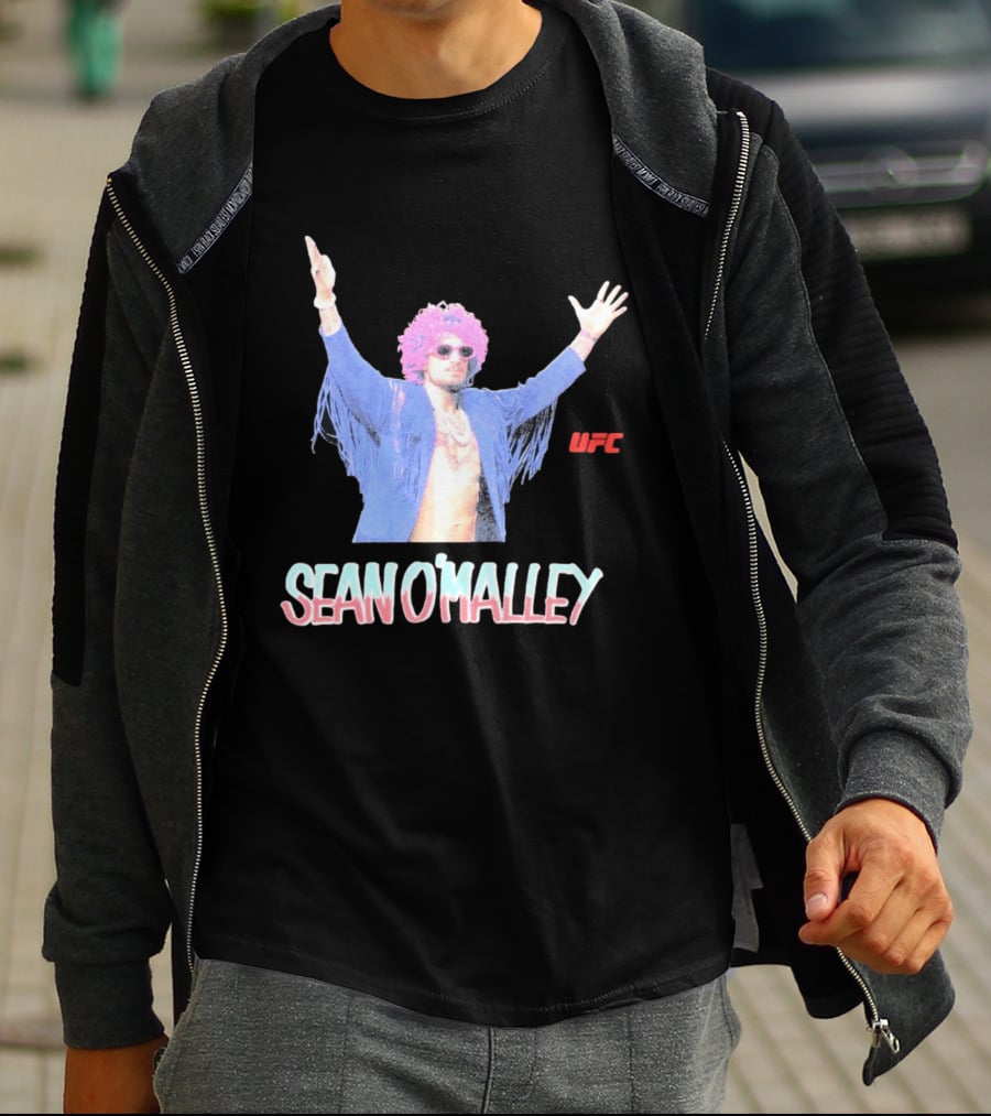 Wacko Maria UFC Sean O'Malley Pink Hair Fringe Jacket T-Shirt