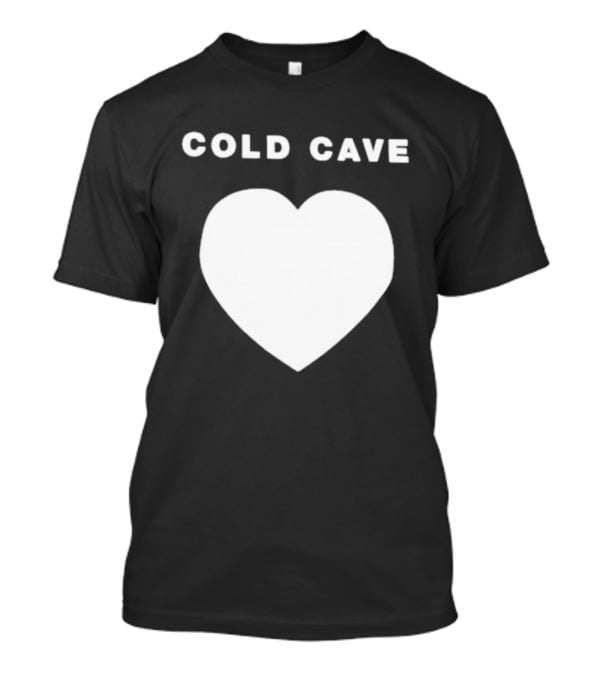 Heartworm Press Cold Cave White Heart T-Shirt
