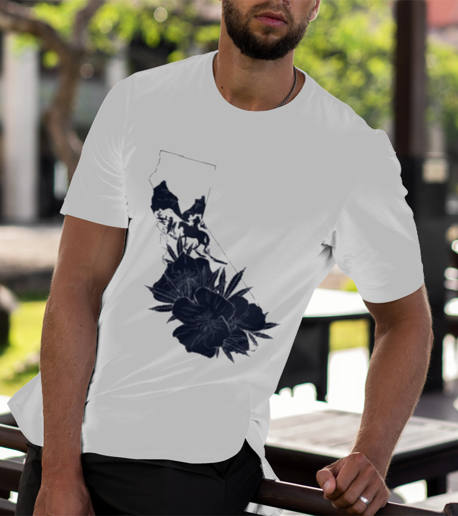 Crooks & Castles Califas California Script Floral T-Shirt