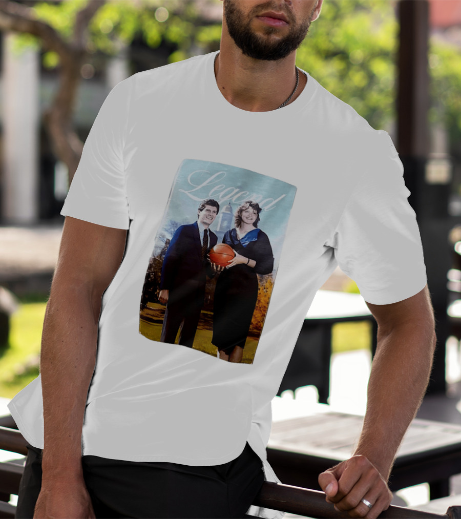 UConn Big East Legend Peggy Myers Basketball Custom T-Shirt