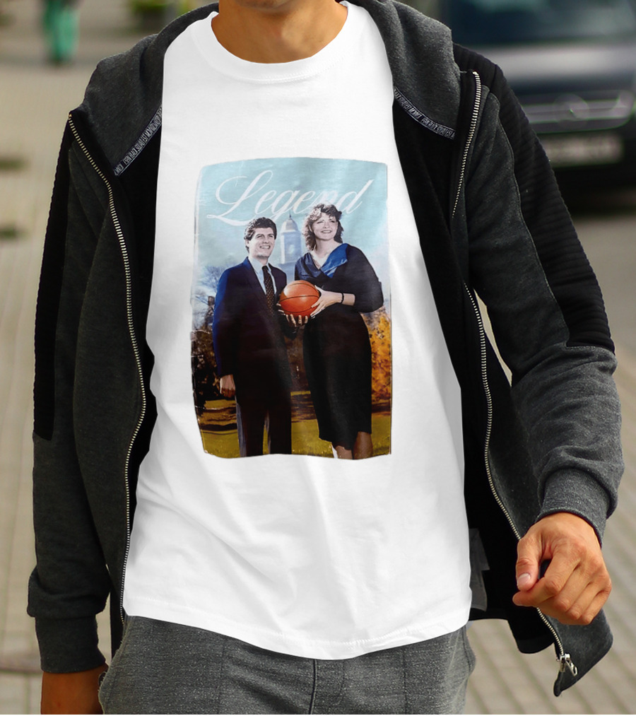 UConn Big East Legend Peggy Myers Basketball Custom T-Shirt