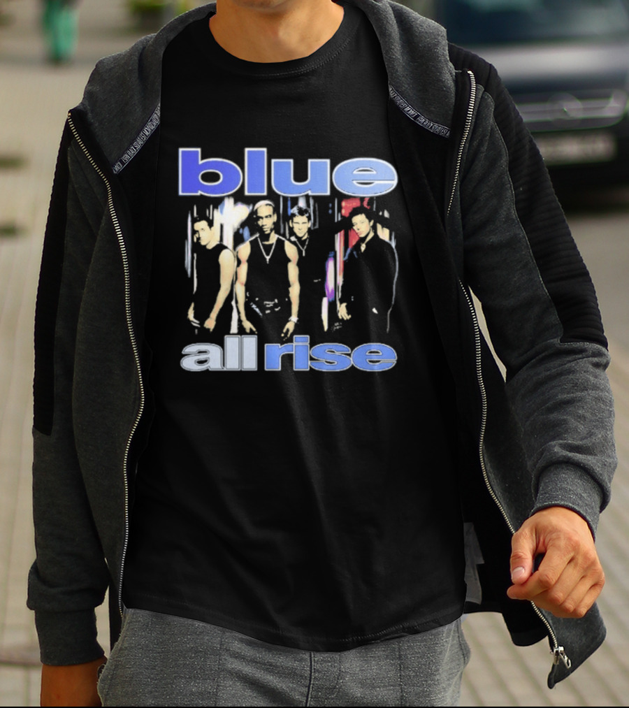Blue All Rise Bootleg Music Group Edition T-Shirt