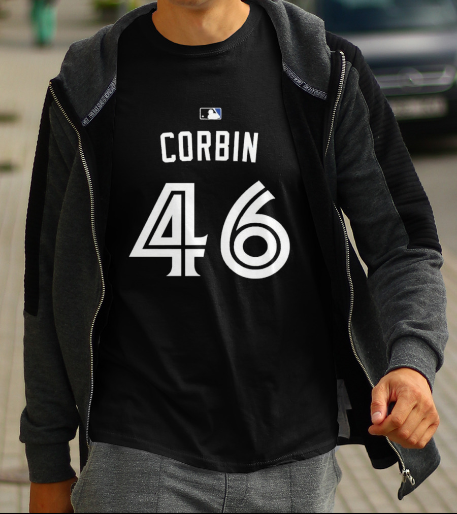 Corbin 46 MLB Toronto Blue Jays Number 46 T-Shirt