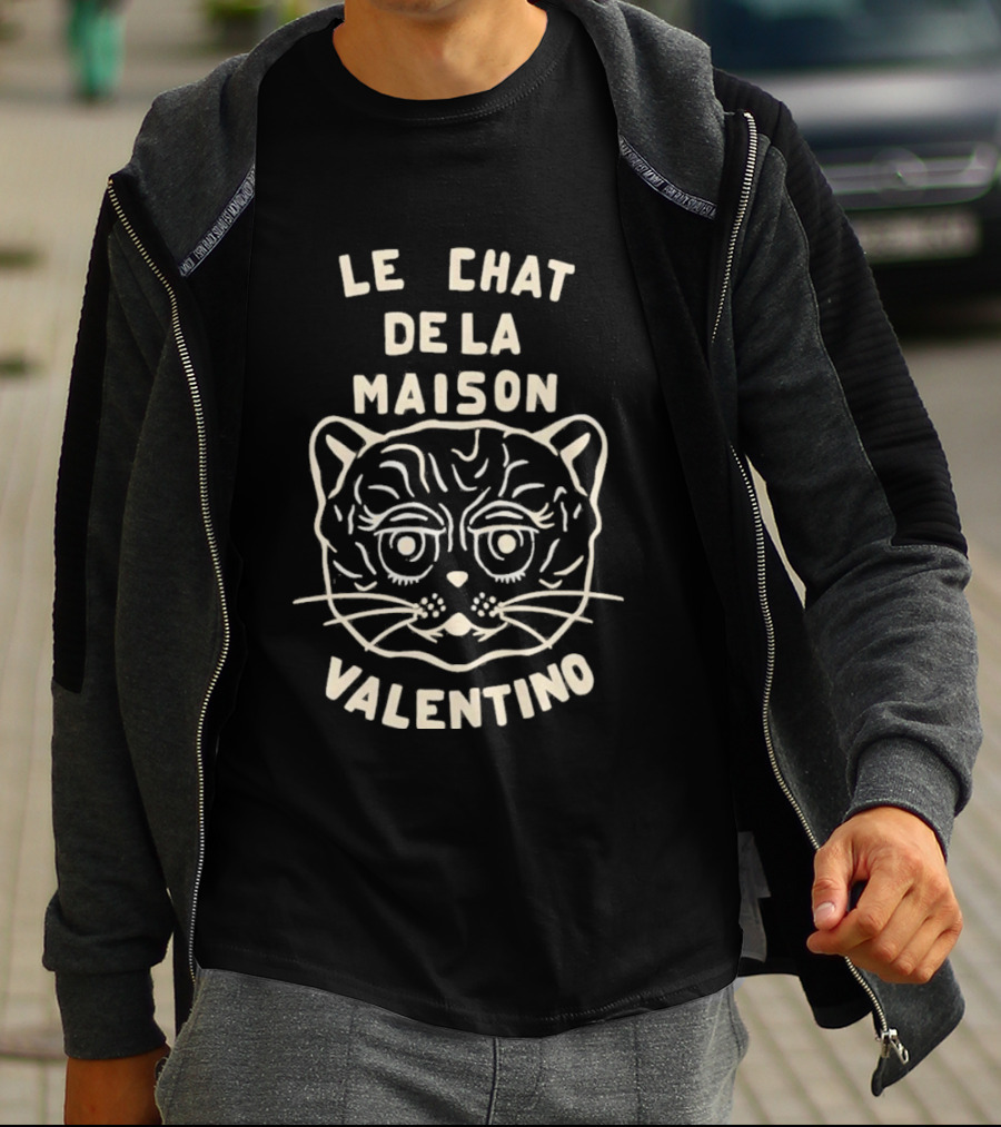 Le Chat De La Maison Valentino T-Shirt