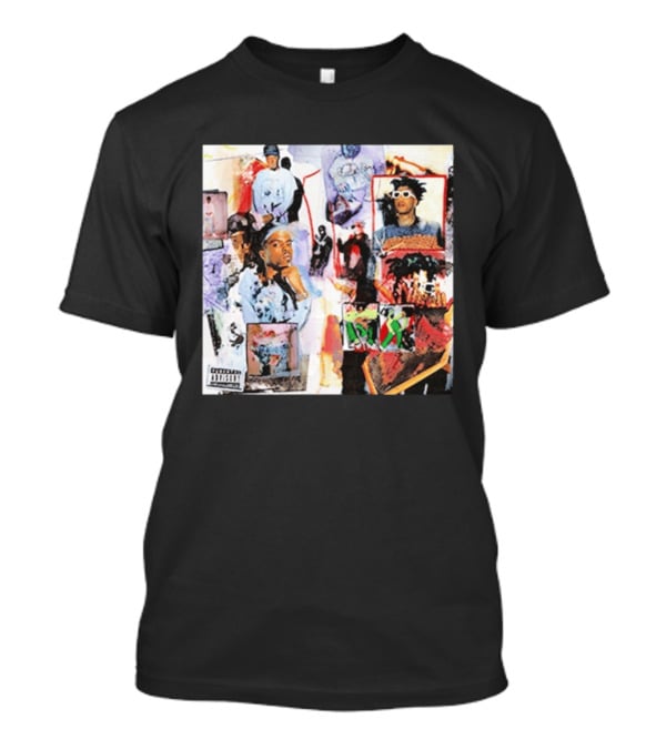 Pi'erre Bourne YO!88 Collage Explicit Content Vintage Style Photo Montage T-Shirt