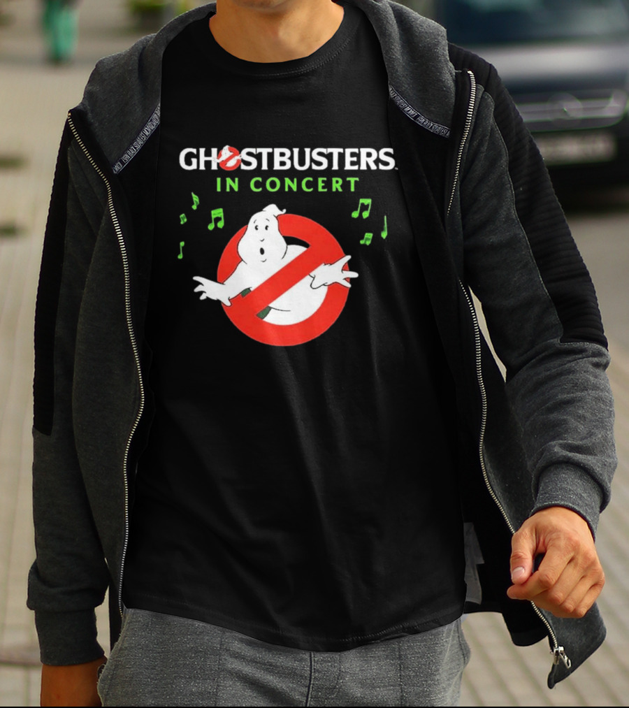 Ghostbusters In Concert 2026 North America Schedule Dates Iconic Music Event T-Shirt