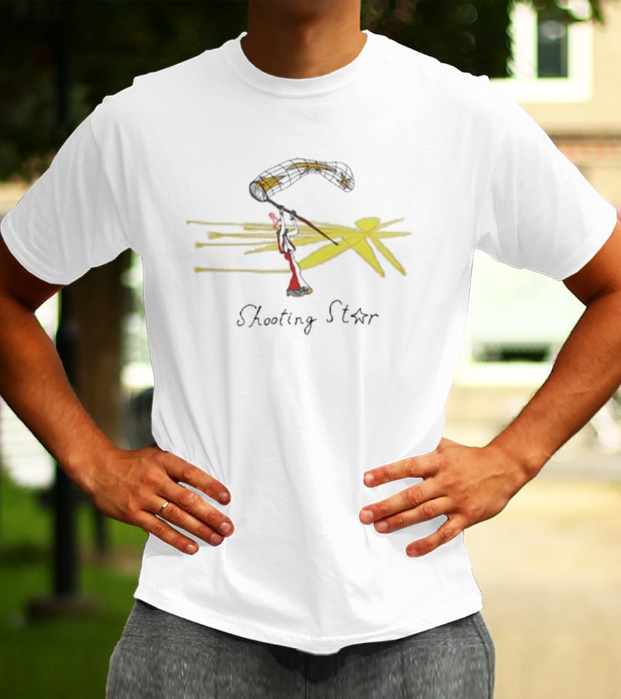 Audrey Hobert Shooting Star Lacrosse Player Sketch T-Shirt