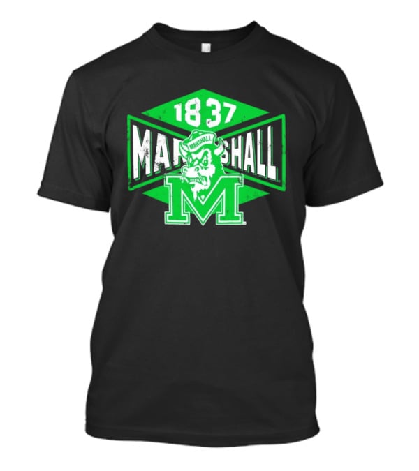 Marshall Thundering Herd 1837 Vintage Retro Team Spirit T-Shirt