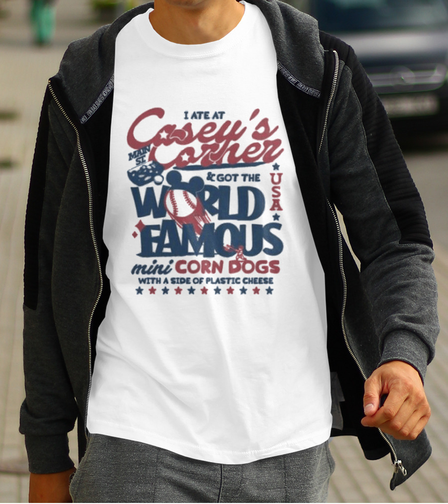 Casey's Corner World Famous Mini Corn Dogs USA T-Shirt