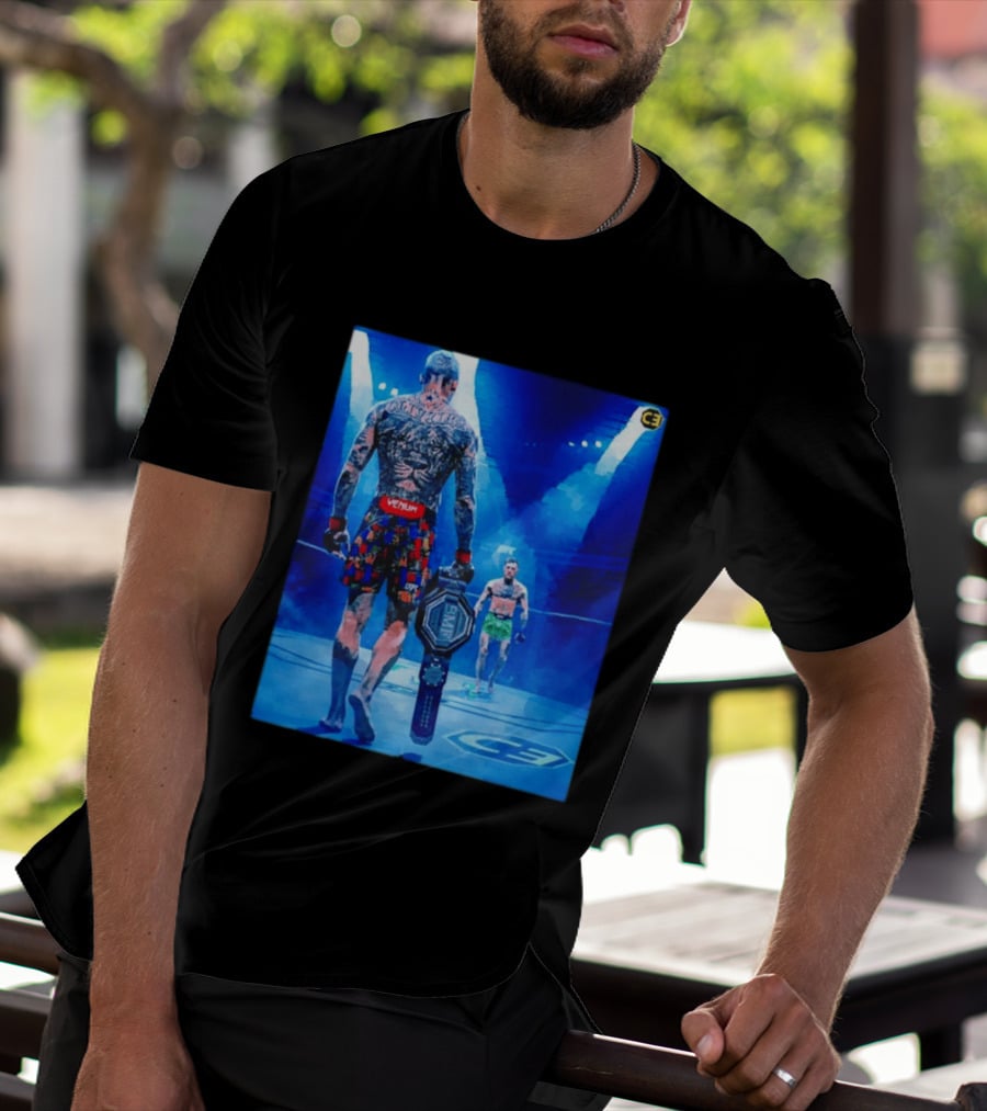 UFC Venum Oliveira McGregor BMF Championship Faceoff T-Shirt