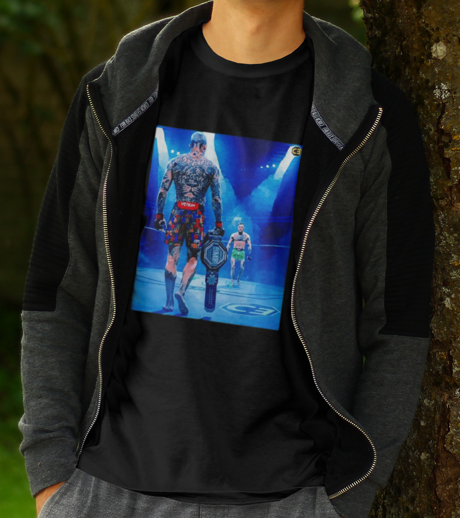 UFC Venum Oliveira McGregor BMF Championship Faceoff T-Shirt