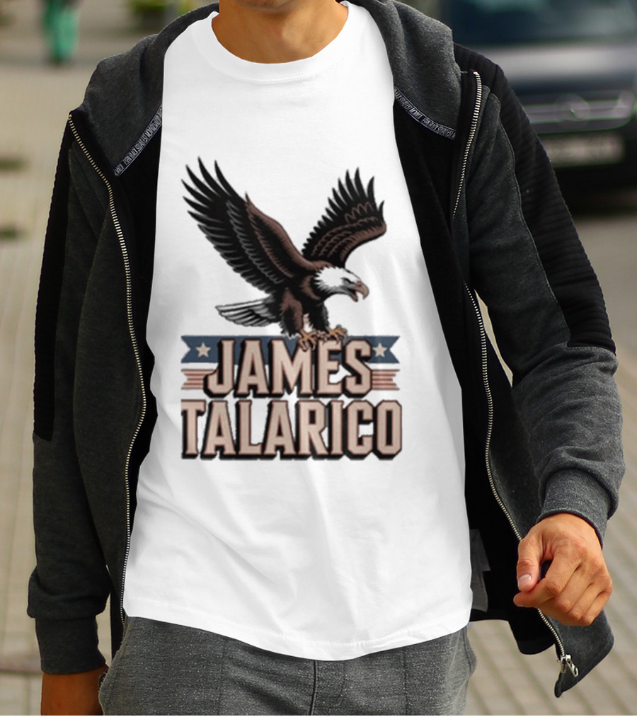 James Talarico Texas Senate 2026 Eagle Stars Stripes T-Shirt