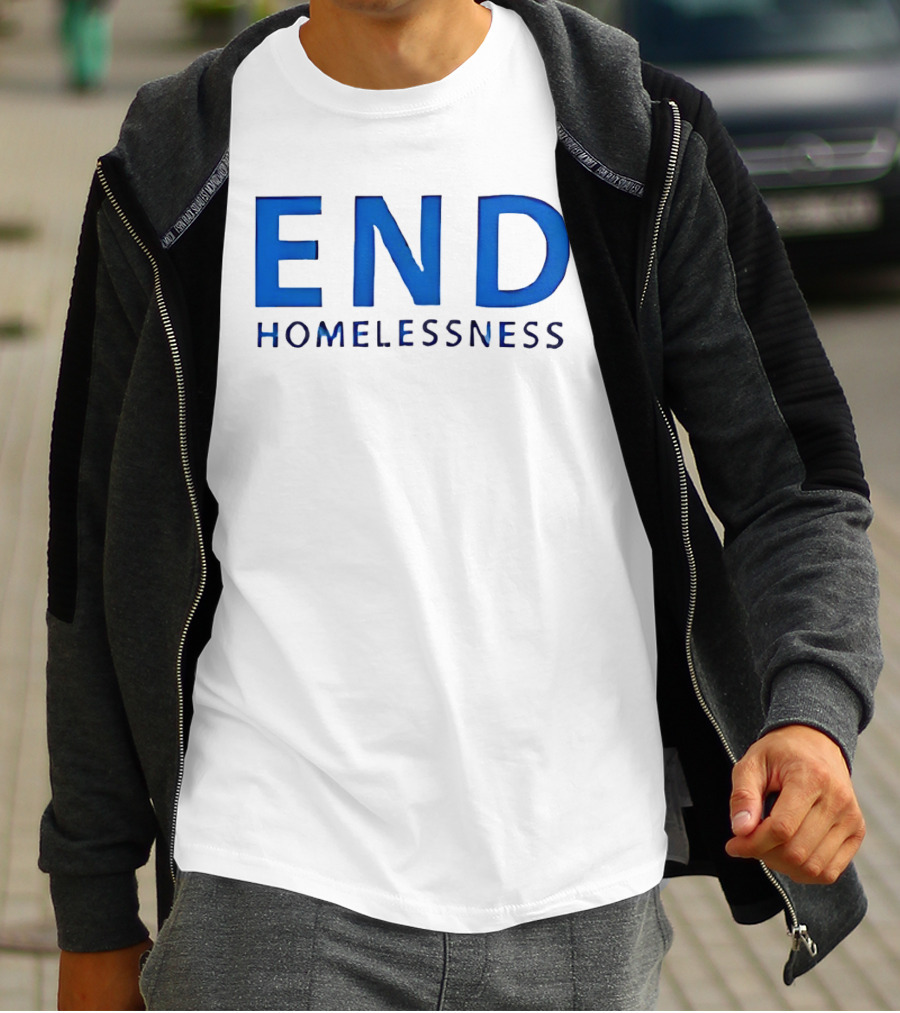 The White Lotus Quinn Mossbacher End Homelessness T-Shirt
