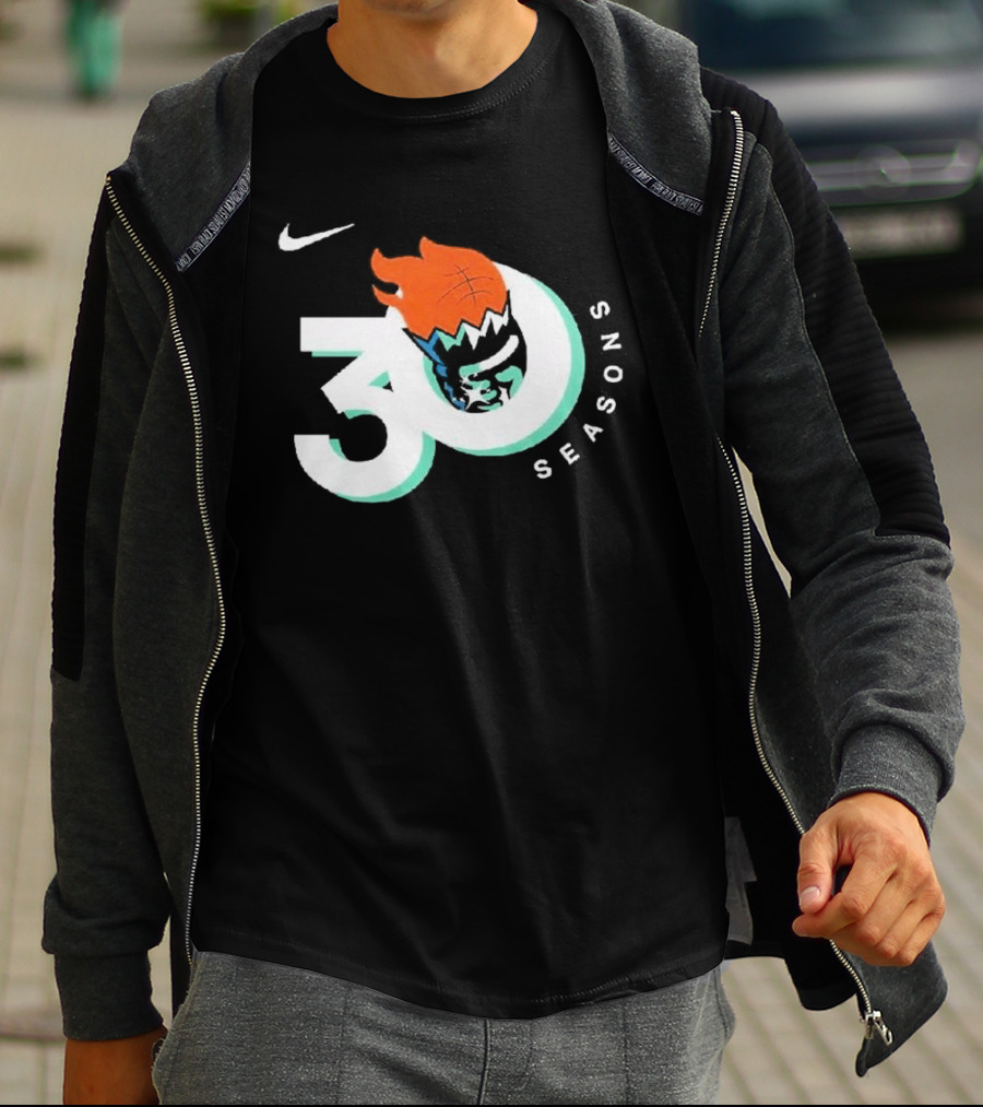 Nike New York Liberty 30 Seasons Anniversary T-Shirt