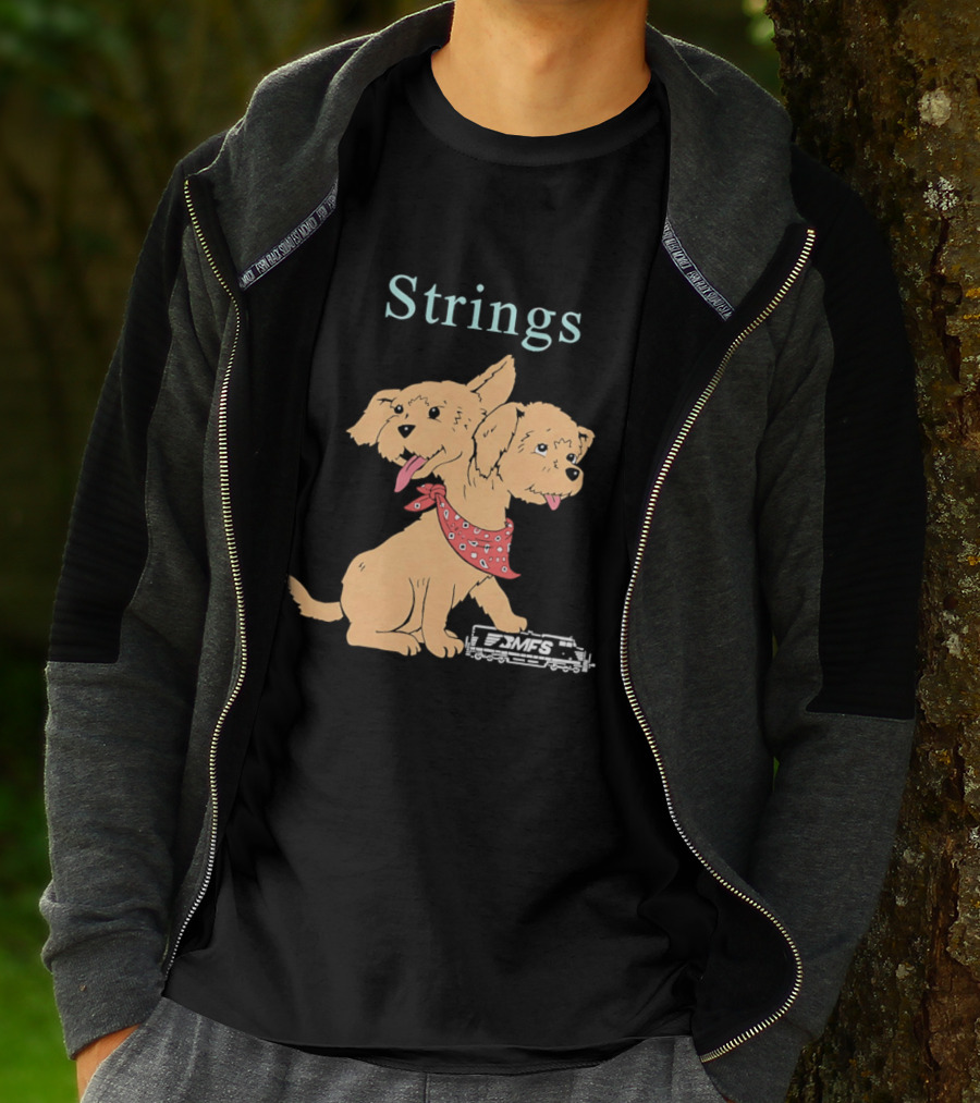 Strings Two Headed Dog PMFS T-Shirt