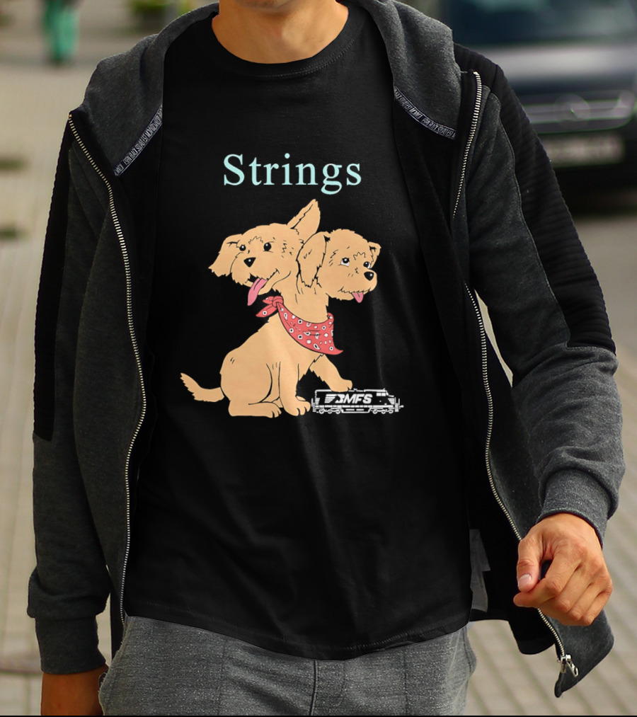 Strings Two Headed Dog PMFS T-Shirt