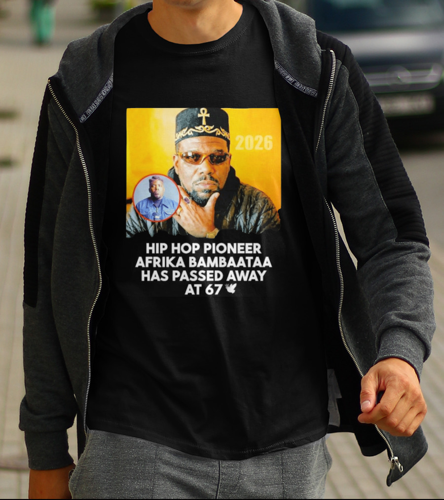 Afrika Bambaataa Hip Hop Pioneer Legacy Lives On T-Shirt