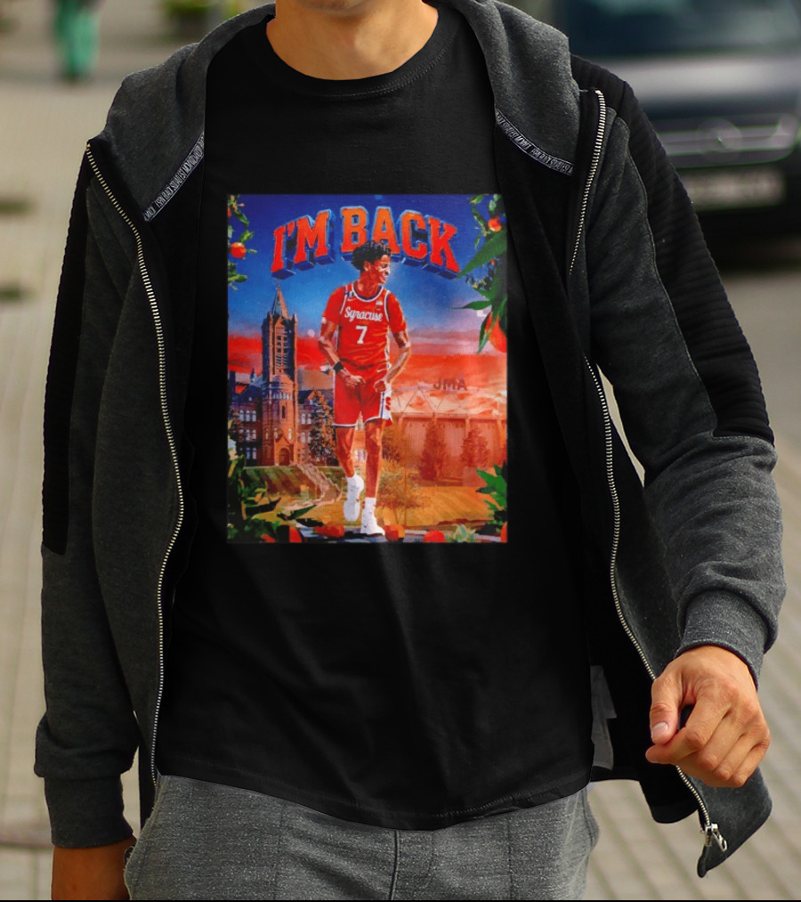 I'M BACK Kiyan Anthony Syracuse Orange Basketball Player JMA T-Shirt