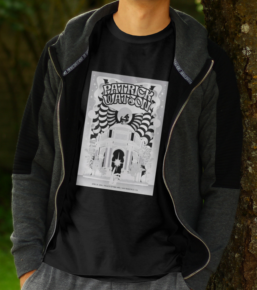 Patrick Watson April 25 2026 Palace Of Fine Arts San Francisco CA T-Shirt