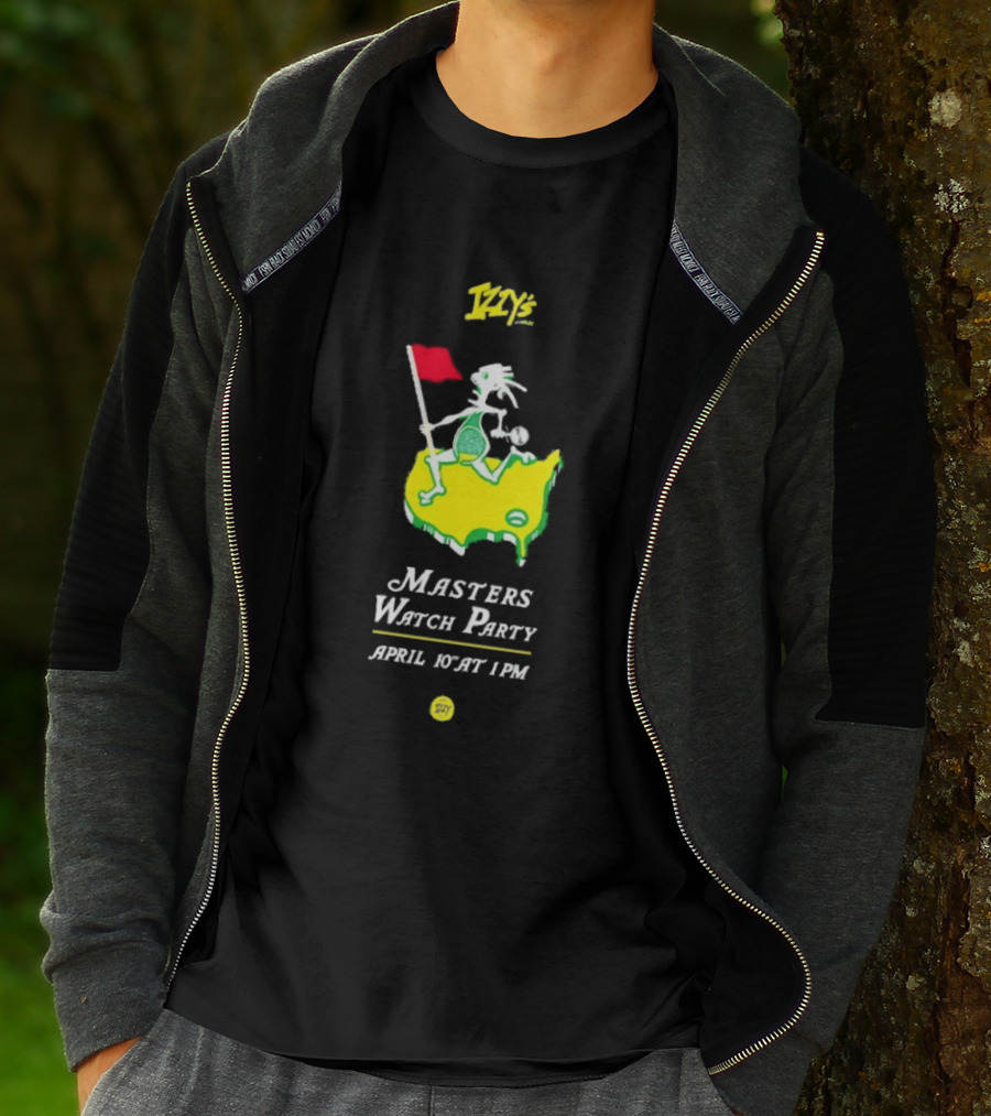 Izzy's Masters Party April 10th 1PM Golf Event T-Shirt