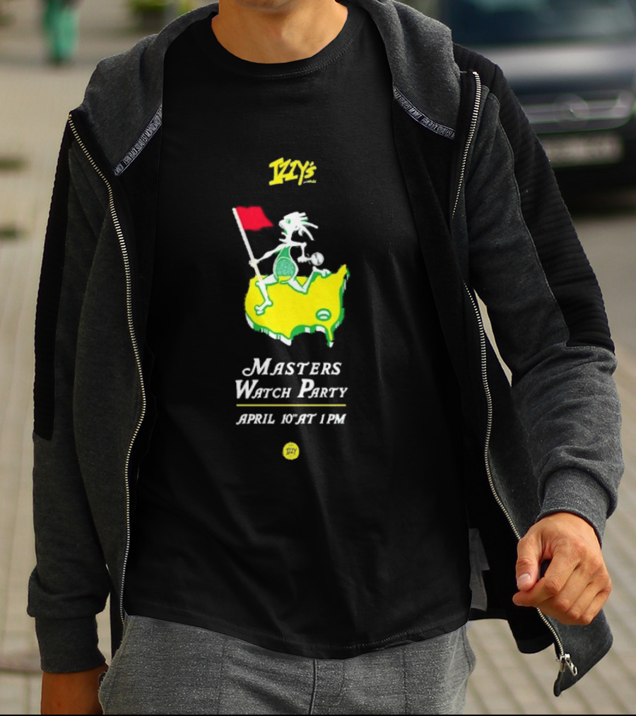 Izzy's Masters Party April 10th 1PM Golf Event T-Shirt