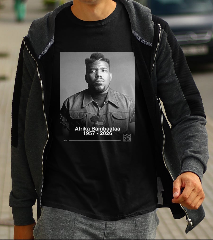 Afrika Bambaataa 1957 2026 Pioneer Legacy RNNA T-Shirt