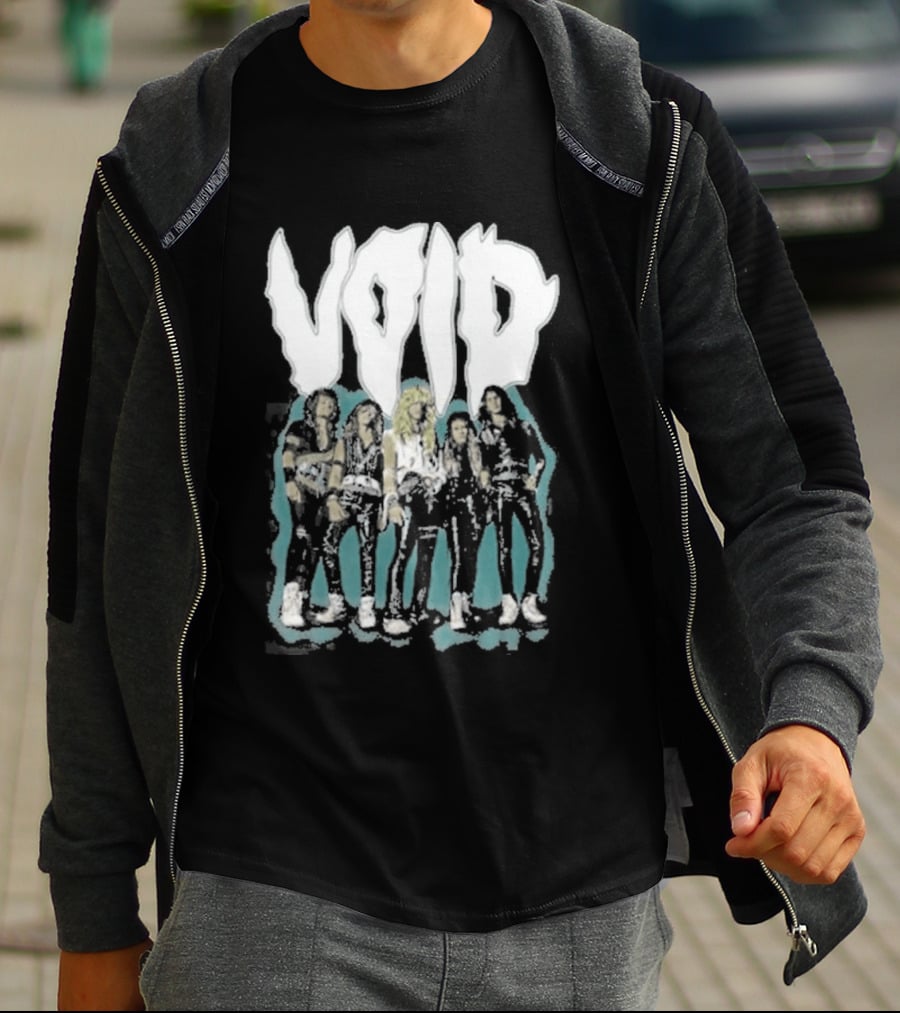 Void 2026 Tour Band Illustration Music Concert Merch T-Shirt