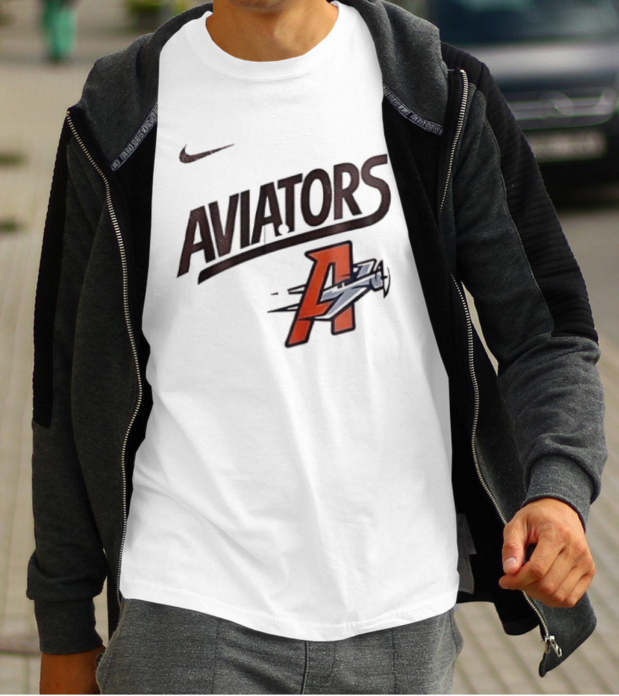 Nike Las Vegas Aviators A Logo Nike Swoosh T-Shirt