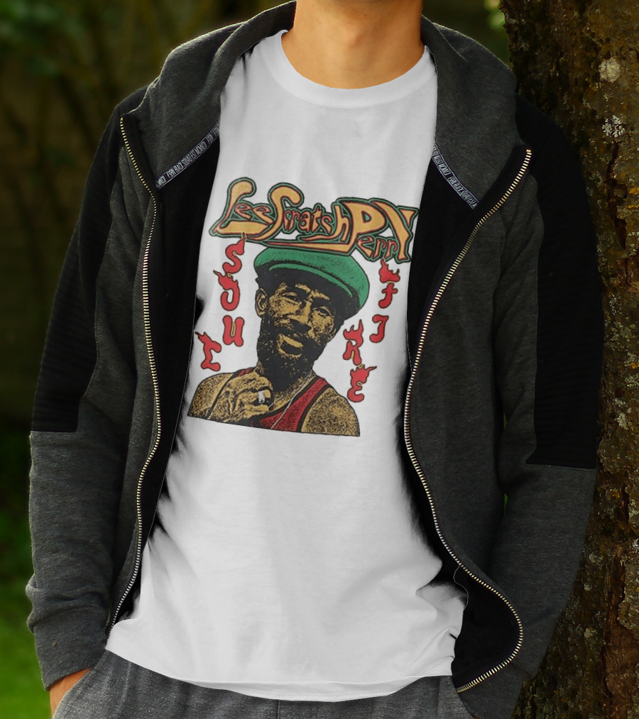 Lee Scratch Perry Message Issue Life T-Shirt