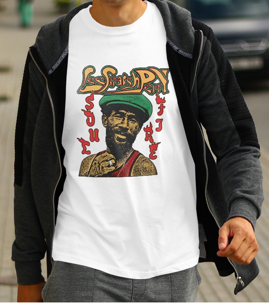 Lee Scratch Perry Message Issue Life T-Shirt